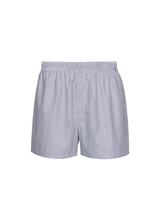 Main View - Click To Enlarge - SUNSPEL - Striped Cotton Boxer Shorts