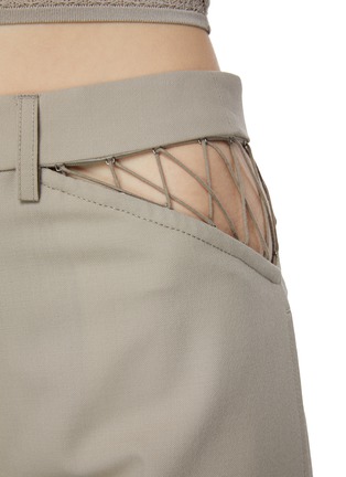  - DION LEE - Net Panelled Wool Pants