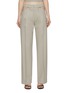 Main View - Click To Enlarge - DION LEE - Net Panelled Wool Pants