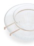 Detail View - Click To Enlarge - SAINT-LOUIS - Caviar Set — Clear/Gold