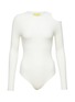 Main View - Click To Enlarge - AERON - Zero202 Ribbed Knit Bodysuit