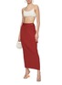 Figure View - Click To Enlarge - AERON - Forum Ribbed Knit Maxi Skirt