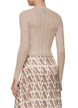 Back View - Click To Enlarge - AERON - Plume Knit Top