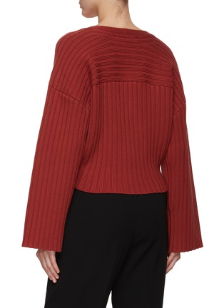 Back View - Click To Enlarge - AERON - Morrow Cardigan