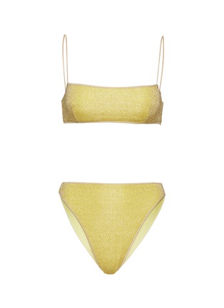 triangl swimwear, Swim, Triangl Mica Gold Sparkly Bikini