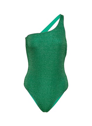 Main View - Click To Enlarge - OSÉREE - Lumière One Shoulder Maillot Swimsuit