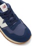 Detail View - Click To Enlarge - NEW BALANCE - 237 Elastic Lace Toddler Sneakers