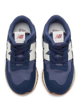 Figure View - Click To Enlarge - NEW BALANCE - 237 Elastic Lace Toddler Sneakers