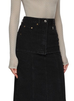 Front View - Click To Enlarge - EENK - Denim Skirt Belt