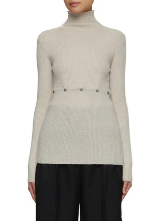 Main View - Click To Enlarge - EENK - Detachable Turtlenack Top