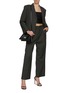 Figure View - Click To Enlarge - EENK - Flat Front Pants