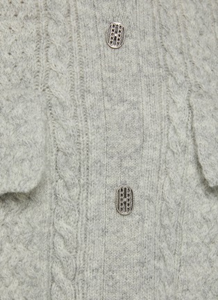  - EENK - Oversized Cable Knit Cardigan