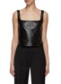HELMUT LANG - Leather Tank Top