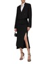 Figure View - Click To Enlarge - HELMUT LANG - Wool Cropped Blazer