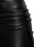 HELMUT LANG - Twisted Leather Mini Skirt