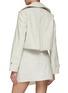 Back View - Click To Enlarge - HELMUT LANG - Cropped Trench Coat