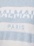  - BALMAIN - Striped Knit Crewneck Sweatshirt