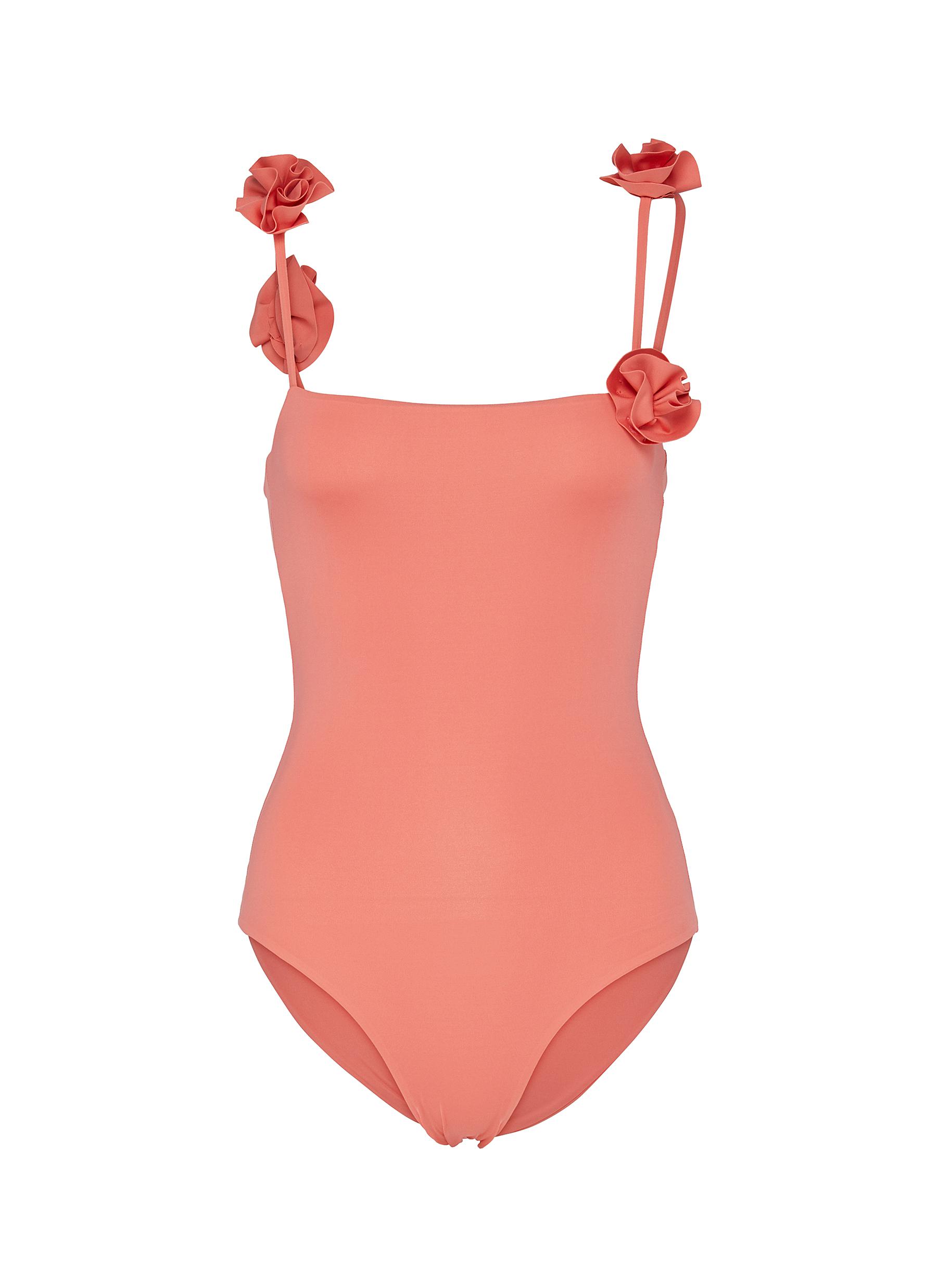 Rich & Pretty Light Coral Bikini – Lady Lux Swimwear