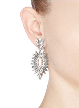 Figure View - Click To Enlarge - KENNETH JAY LANE - Crystal drop earrings