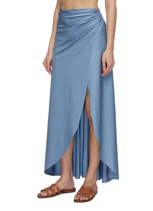 Front View - Click To Enlarge - MAYGEL CORONEL - Maia Wrap Maxi Skirt