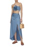 Figure View - Click To Enlarge - MAYGEL CORONEL - Maia Wrap Maxi Skirt