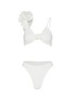 Main View - Click To Enlarge - MAYGEL CORONEL - Ruffle Rose Bikini Set