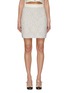 Main View - Click To Enlarge - CRUSH COLLECTION - Bouclé Mini Skirt