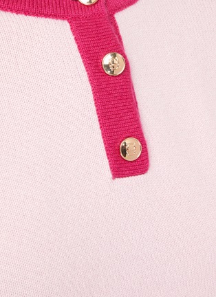  - CRUSH COLLECTION - Crewneck Cashmere Knit Top