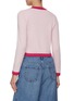 Back View - Click To Enlarge - CRUSH COLLECTION - Crewneck Cashmere Knit Top