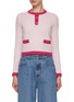 Main View - Click To Enlarge - CRUSH COLLECTION - Crewneck Cashmere Knit Top