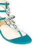 Detail View - Click To Enlarge - MICHAEL KORS - Jayden jewelled suede sandals