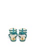 Back View - Click To Enlarge - MICHAEL KORS - Jayden jewelled suede sandals