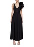 Main View - Click To Enlarge - MAYGEL CORONEL - Ruffle Maxi Dress