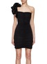 Main View - Click To Enlarge - MAYGEL CORONEL - One Shoulder Ruffle Detail Dress