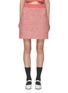 Main View - Click To Enlarge - CRUSH COLLECTION - Bouclé Mini Skirt