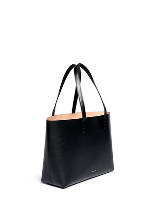 Front View - Click To Enlarge - MANSUR GAVRIEL - Small contrast lining leather tote