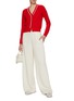 Figure View - Click To Enlarge - CRUSH COLLECTION - Long Sleeve Pointelle Beaded Cardigan