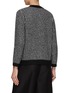 Back View - Click To Enlarge - CRUSH COLLECTION - Bouclé Crewneck Jacket