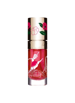 Main View - Click To Enlarge - CLARINS - Limited Edition Lip Comfort Oil Camellia Collection 7ml