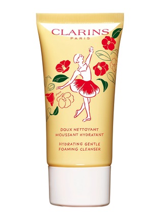 Main View - Click To Enlarge - CLARINS - Limited Edition Hydrating Gentle Foaming Cleanser Treatment Camellia Collection 75ml