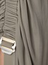  - DION LEE - Safety Slider Gathered Mini Skirt