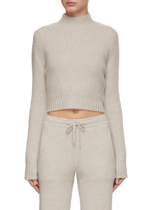 LE KASHA | Mock Neck Fitted Sweater