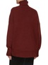 Back View - Click To Enlarge - LE KASHA - Oversized High Neck Sweater