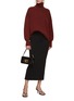 Figure View - Click To Enlarge - LE KASHA - Oversized High Neck Sweater