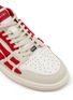 Detail View - Click To Enlarge - AMIRI - Skeltop Low Leather Sneakers