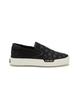Main View - Click To Enlarge - AMIRI - Stars Court Slip-On Sneakers