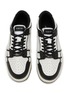 Detail View - Click To Enlarge - AMIRI - Skeltop Low Leather Sneakers