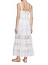 Back View - Click To Enlarge - ALICE & OLIVIA - Alora Embroidered Sweetheart Maxi Dress