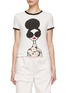Main View - Click To Enlarge - ALICE & OLIVIA - Rylyn Stace Face Print Ringer T-Shirt