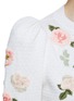  - ALICE & OLIVIA - ‘Kitty’ Floral Embroidered Puff Sleeve Cardigan